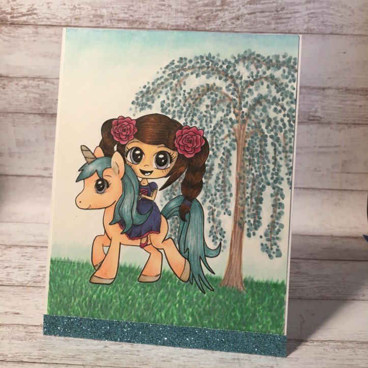 EK Gorman K&amp;C April CDD coloring challenge