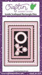 Inside Scalloped Rectangle Dies