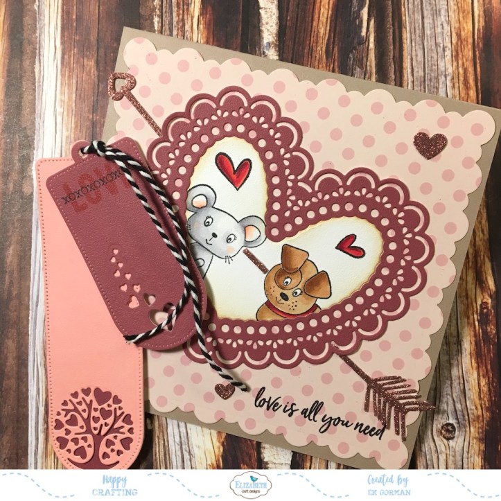 EK Gorman Elizabeth Craft Designs Valentine d