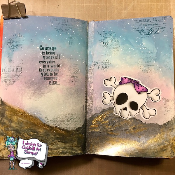 Ek Gorman, Oddball Art Art Journal a