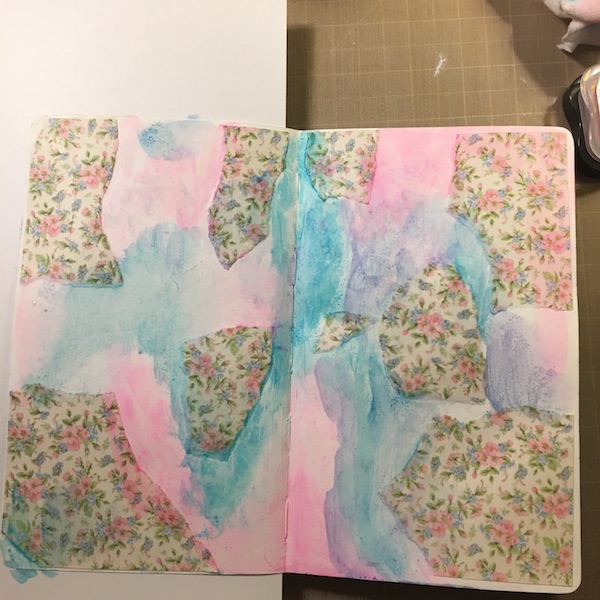 EK Gorman, White Rose Crafts Art Journal Page j