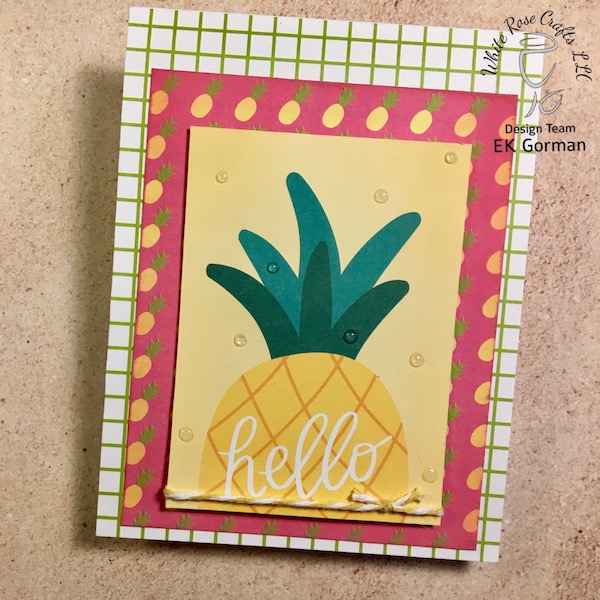 EK Gorman, White Rose Crafts Card Kit d