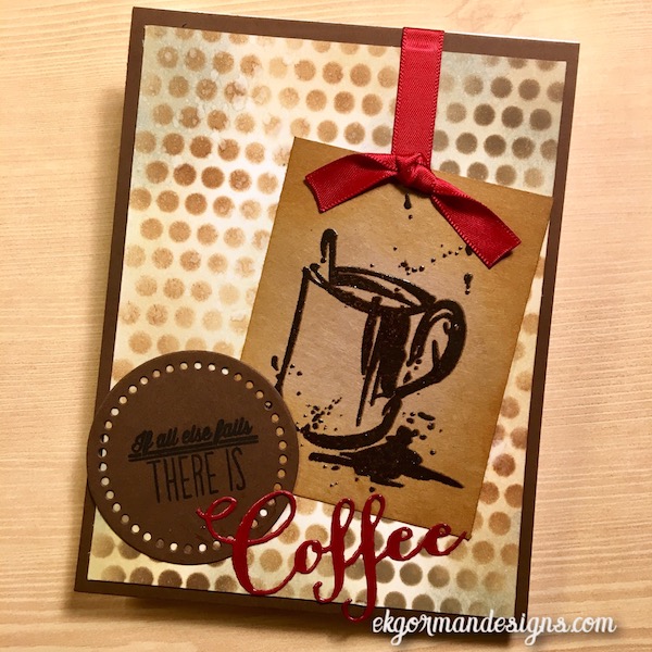 EK Gorman, Coffee Loving Cardmakers