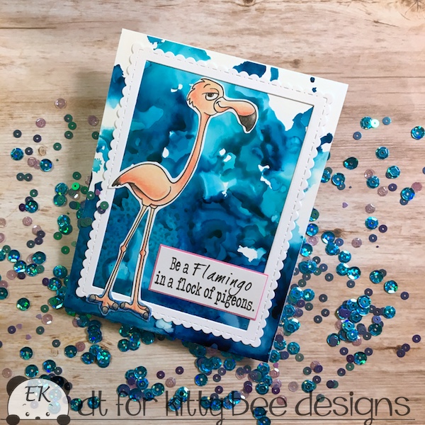 EK Gorman, Kitty Bee Designs Aloha Friday Challenge c