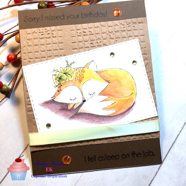 EK Gorman, CIC 456 reminder a