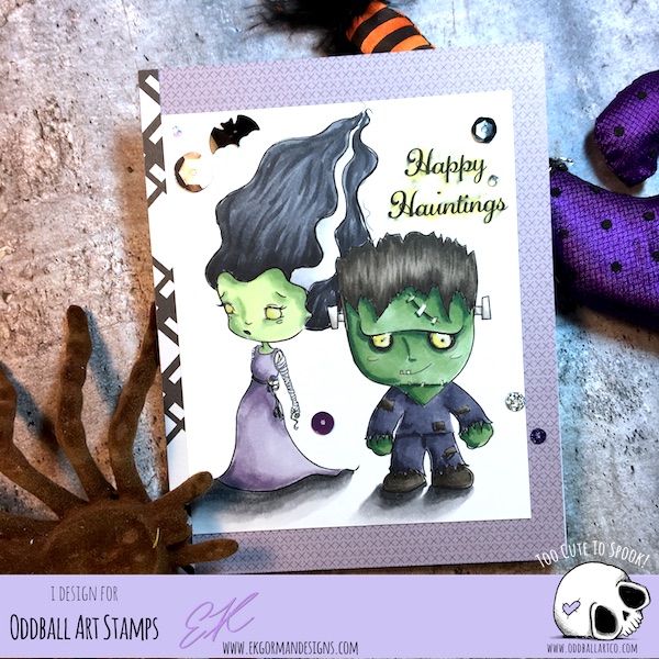 EK Gorman, Oddball Art Halloween 2018 a