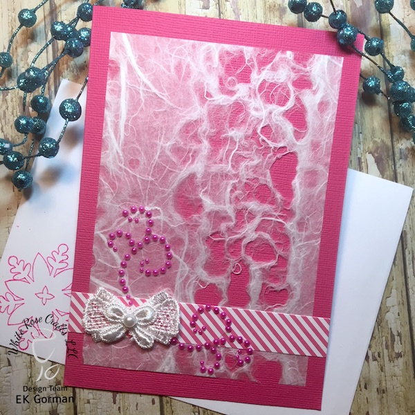 EK Gorman, White Rose Crafts, December Subscription Kit i