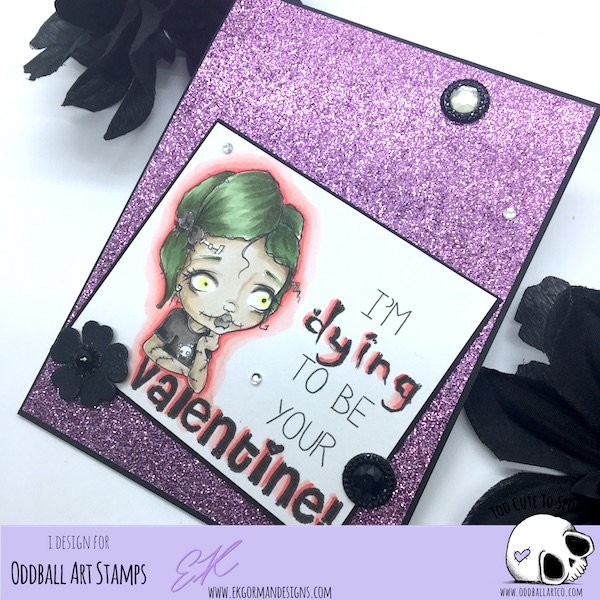 EK Gorman, Oddball Art 2:12 zombies need love too e