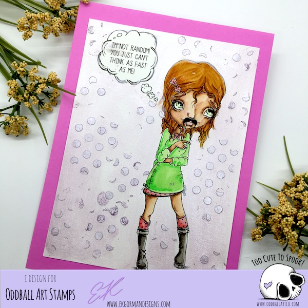 EK Gorman, Oddball Art April Challenge a