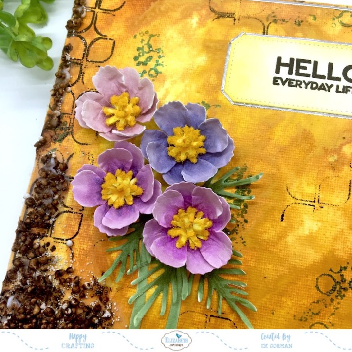 EK Gorman, Elizabeth Craft Designs, Cosmos canvas b