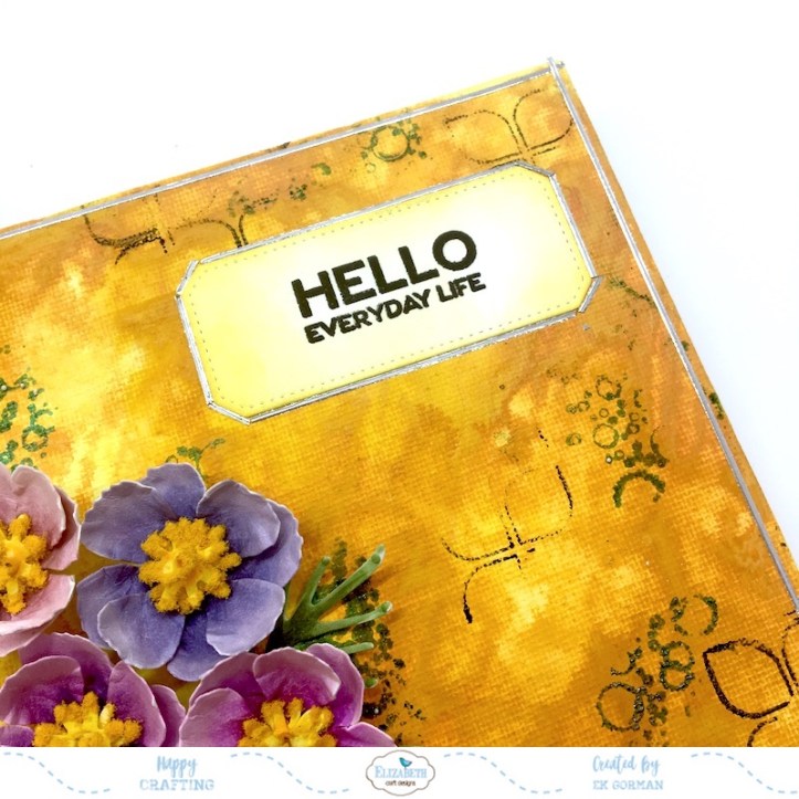 EK Gorman, Elizabeth Craft Designs, Cosmos canvas c