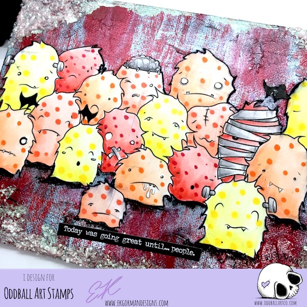 EK Gorman, Oddball Art March Challenge reminder b