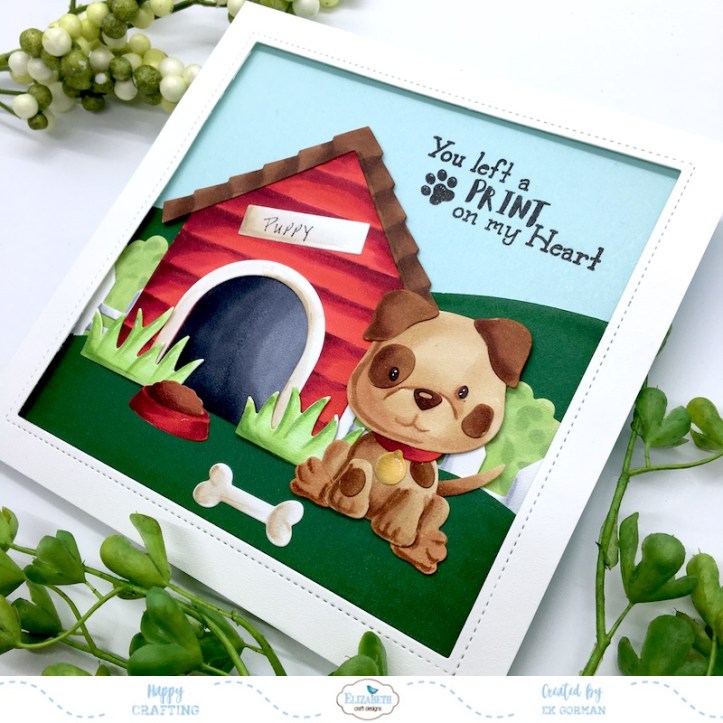 EK Gorman, Elizabeth Craft Designs, Pawsome b