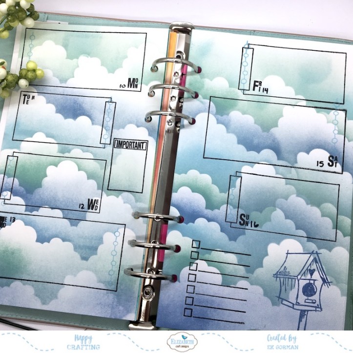 EK Gorman, Elizabeth Craft Designs June planner b