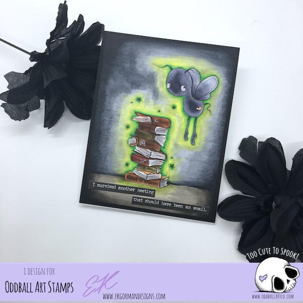 EK Gorman, Oddball Art July Challenge c