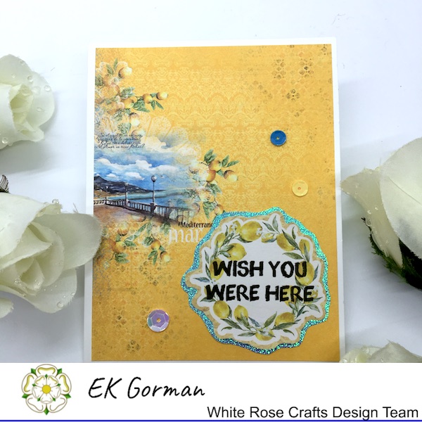 EK Gorman, White Rose Crafts, Mediterranean Dreams 5FC 1 a