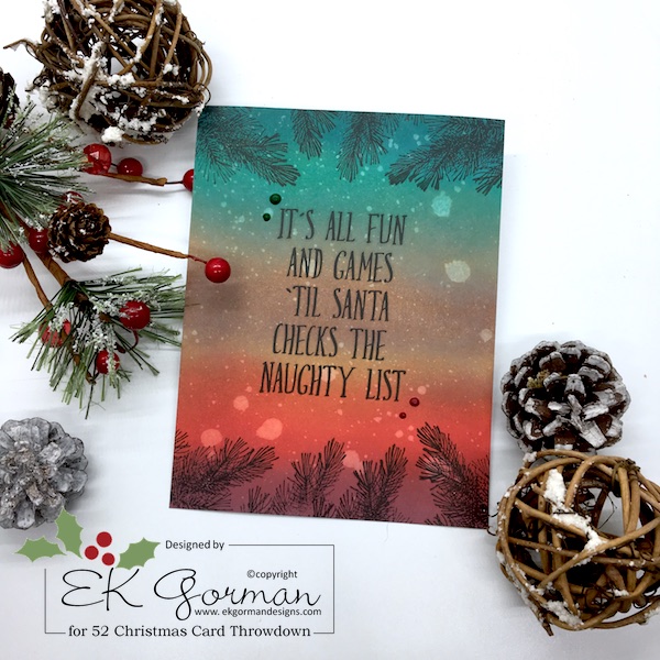 EK Gorman, 52CCT July Color a