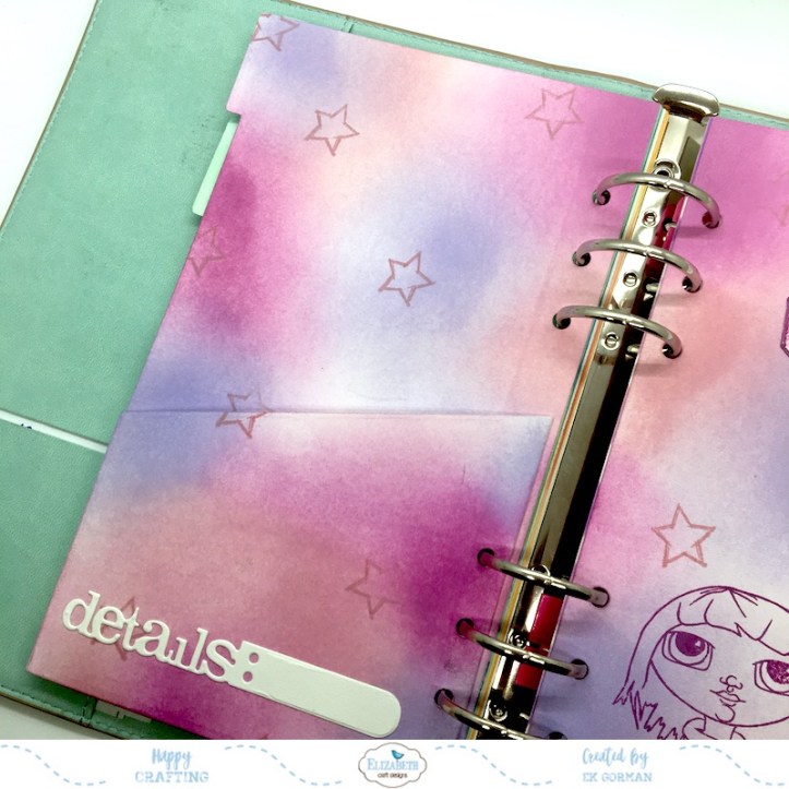 EK Gorman, Elizabeth Craft Designs July Panner page a