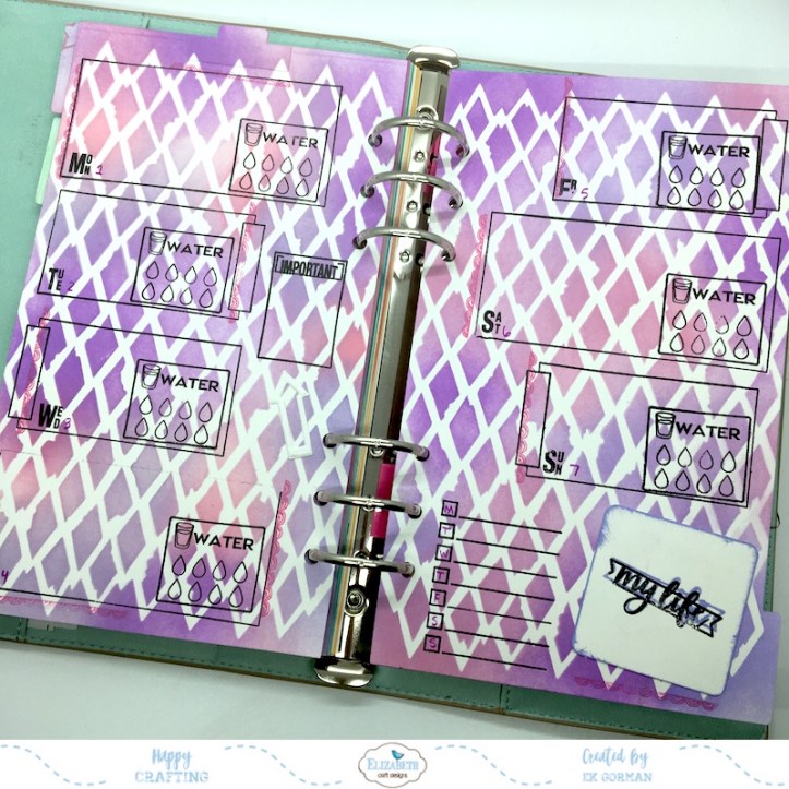 EK Gorman, Elizabeth Craft Designs July Panner page c