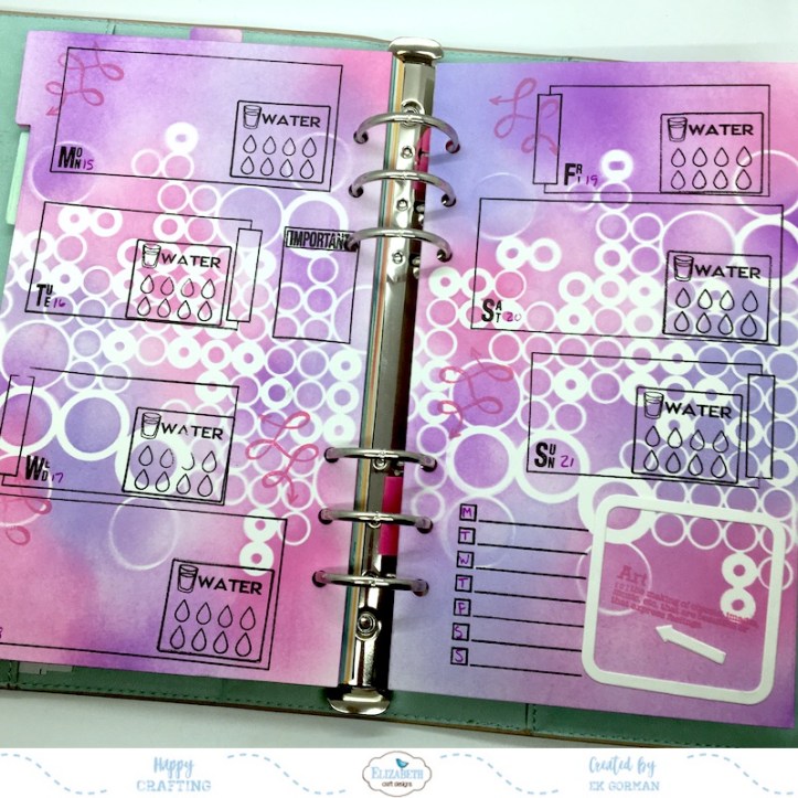 EK Gorman, Elizabeth Craft Designs July Panner page e