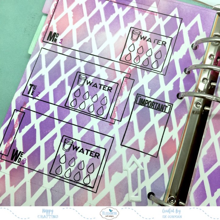 EK Gorman, Elizabeth Craft Designs July Panner page j