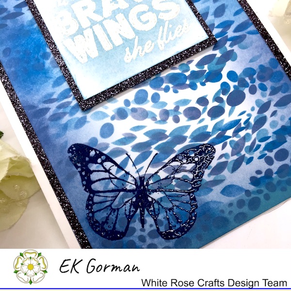 EK Gorman, White Rose Crafts, embossing d