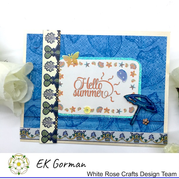 Ek Gorman, White Rose Crafts, July Sketch a