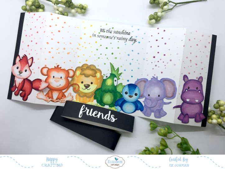 EK Gorman, Elizabeth Craft Designs Rainbow Critters a