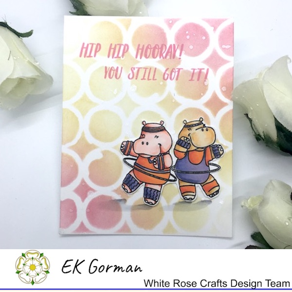 EK Gorman, White Rose Crafts, Hippo a