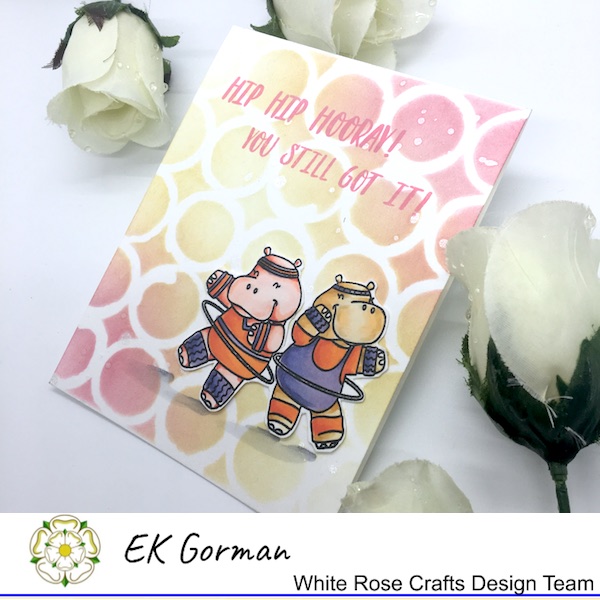 EK Gorman, White Rose Crafts, Hippo b