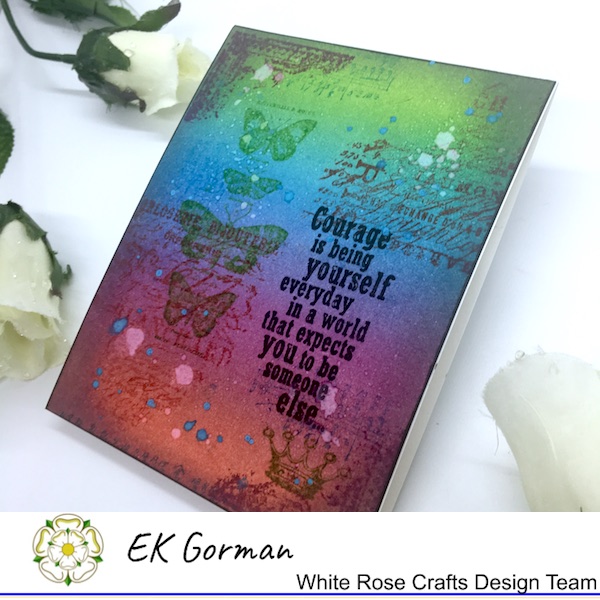 EK Gorman, White Rose Crafts, Tim Holtz b