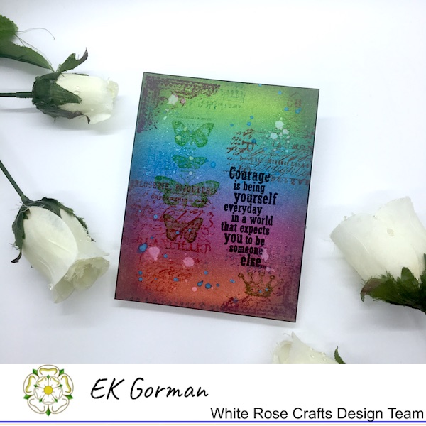 EK Gorman, White Rose Crafts, Tim Holtz c