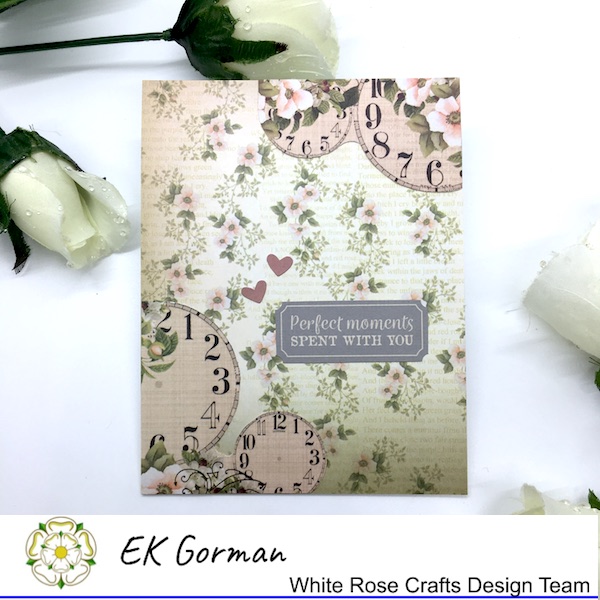 EK Gorman, White Rose Crafts, Vintage Rose FFC1 c