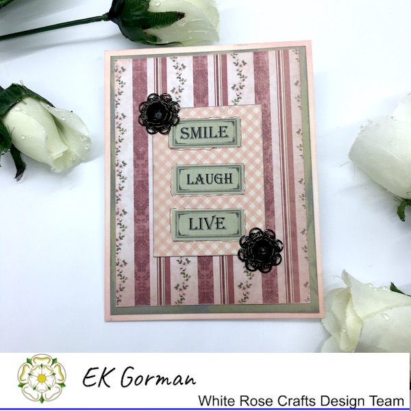 EK Gorman, White Rose Crafts, Vintage Rose FFC1 i