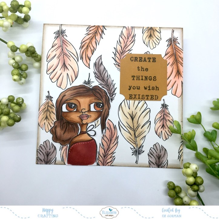 EK Gorman, Elizabeth Craft Designs Feather a