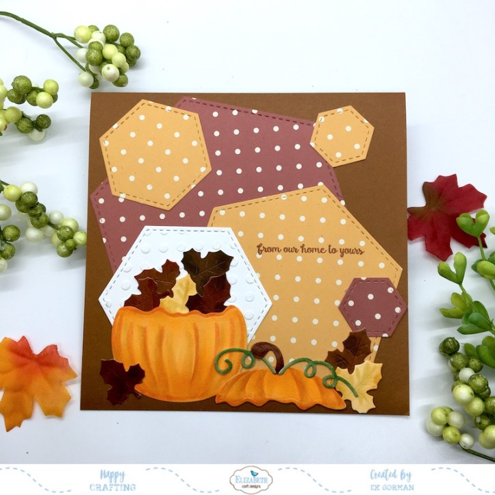 EK Gorman, Elizabeth Craft Designs, Autumn Pumpkin a