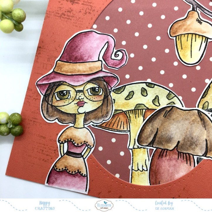 EK Gorman, Elizabeth Craft Designs, Autumn Witch b