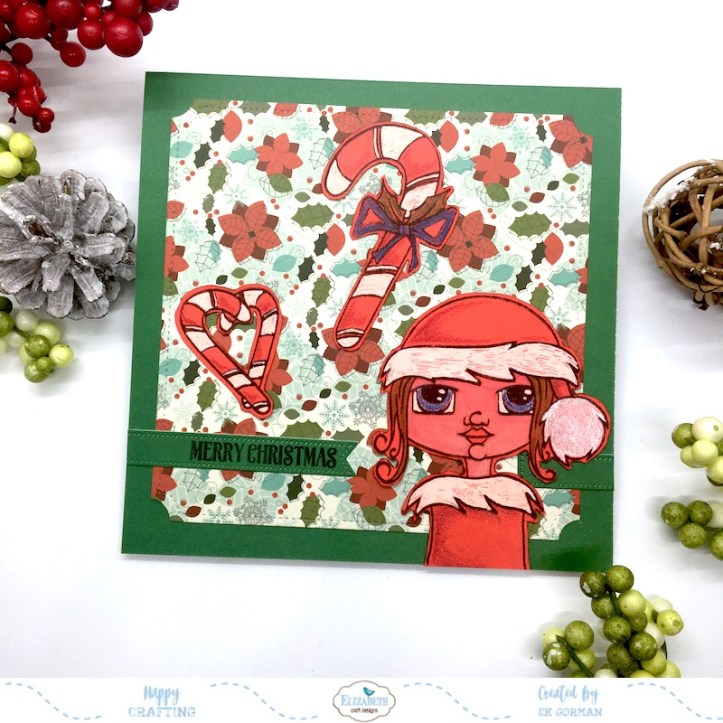 EK Gorman, Elizabeth Craft Designs, Red Christmas a