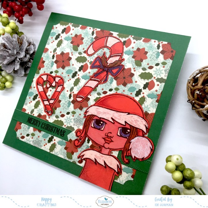 EK Gorman, Elizabeth Craft Designs, Red Christmas b