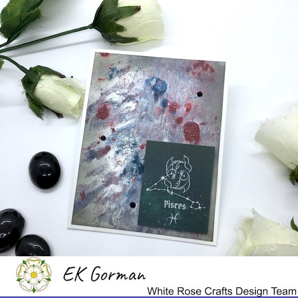 EK Gorman, White Rose Crafts mixed media scrapberry j