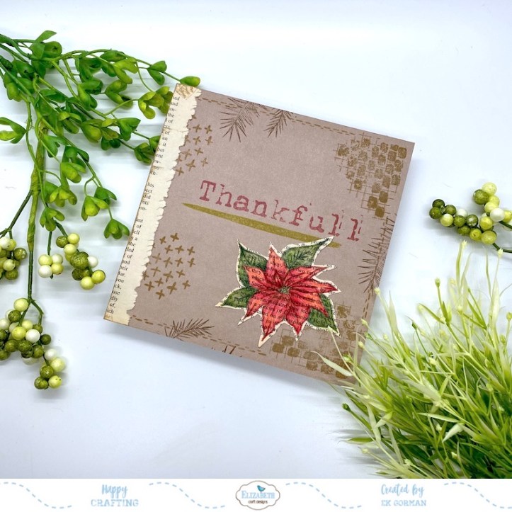 EK Gorman, Elizabeth Craft Designs, Xmas thank you c