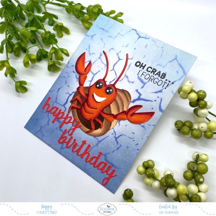 EK Gorman, Elizabeth Craft Designs, Crab b