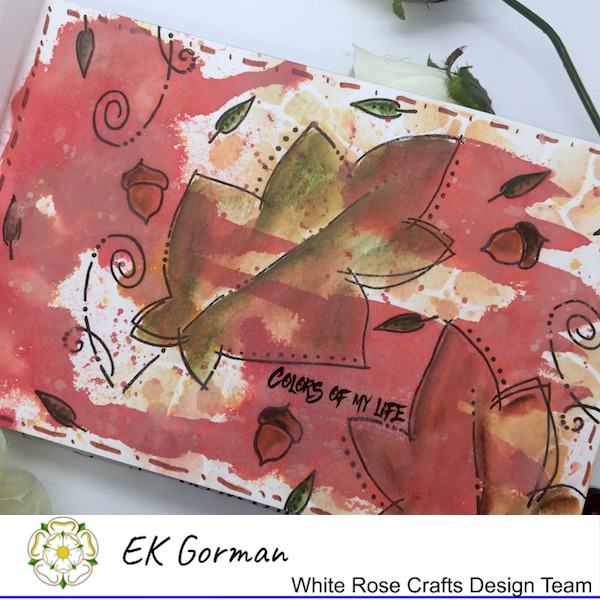 EK Gorman, White Rose Crafts, Art Journal 2 b